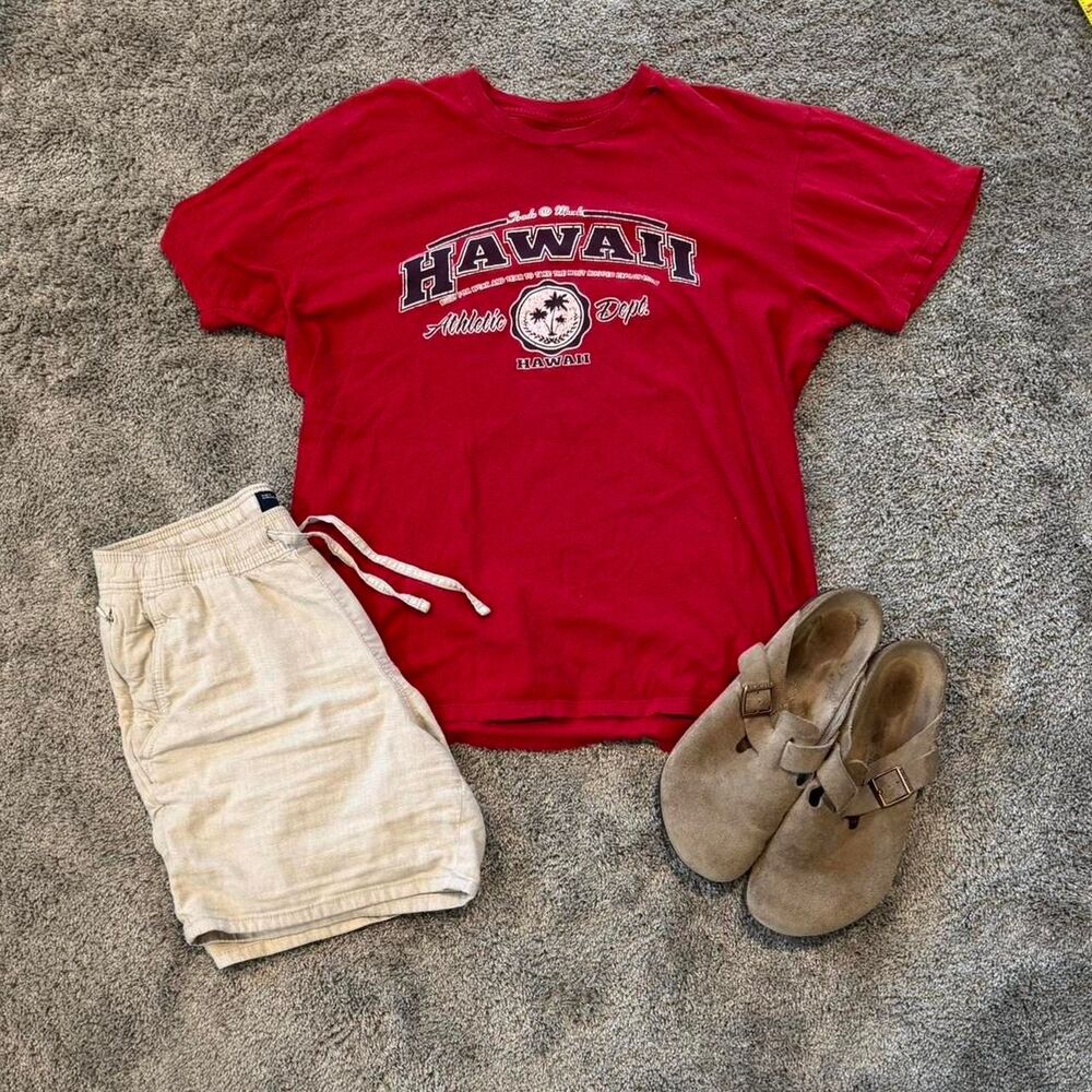 Unbranded Men's Red T-shirt